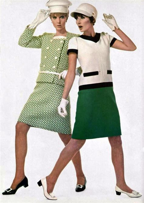 yves saint laurent 60s fashion.